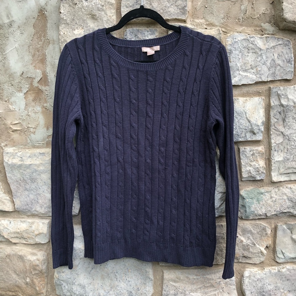 Navy blue sweater